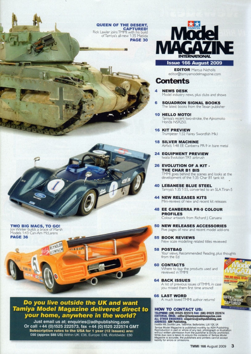 Tamiya Model Magazine 166 (2009-08)
